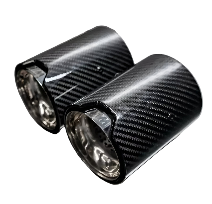 2 x BMW EXHAUST TIPS M135i/M140i/M235i/M240i/335i/340i/435i/440i CHROME