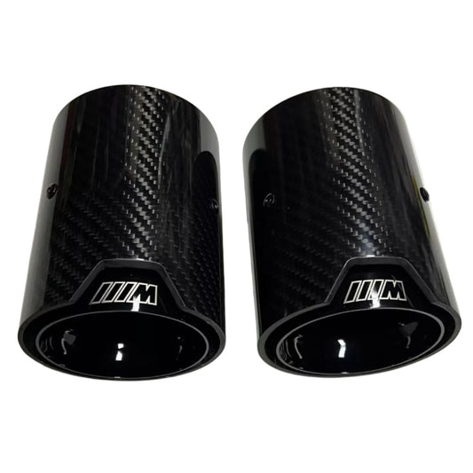 2 x BMW EXHAUST TIPS M135i/M140i/M235i/M240i/335i/340i/435i/440i TRIPLE BLACK